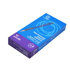 BLUERING Nyomósirón ergonomikus 0,7mm, sötétkék műanyag test, fekete fogórésszel, Bluering® Zaphire nyomósirón, rotring