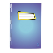 BLUERING Spirálfüzet A4, 70lap, vonalas Bluering® füzet