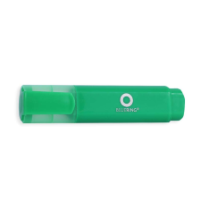 BLUERING Szövegkiemelő lapos test bluering® zöld filctoll, marker