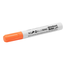 BLUERING Táblamarker kerek test Bluering® neon narancs filctoll, marker