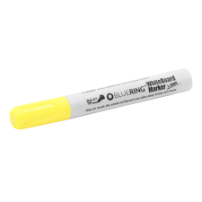 BLUERING Táblamarker kerek test Bluering® neon sárga filctoll, marker