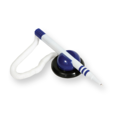 BLUERING Ügyféltoll fehér-kék test fekvő , írásszín kék (JJ20604) (JJ20604) toll