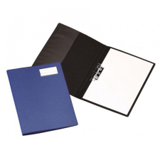 BLUERING Villámzáras mappa A4, műanyag Bluering®, fekete mappa