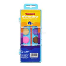 BLUERING Vízfesték készlet 12 darabos BlueringR (BLUERING_54497) kréta, festék és papír