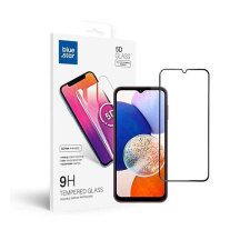 BlueStar Blue Star Samsung Galaxy A14 5G teljes kijelzős kijelzővédő üvegfólia, fekete mobiltelefon kellék