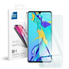 BlueStar Huawei P30 üvegfólia, tempered glass, előlapi, edzett, Bluestar mobiltelefon kellék