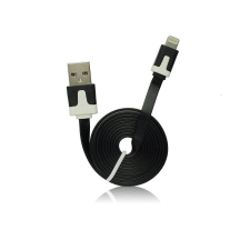 BlueStar Usb - ipho 5/5c/5s/6/6 plus/ipad mini vékony kábel (fekete) kábel és adapter