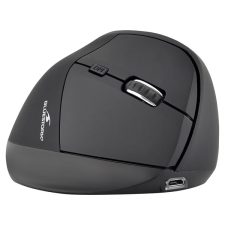 Bluestork Ergo Wireless Vertikális Egér - Fekete (M-WL-ERGO-BK) egér