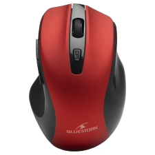Bluestork M-WL-OFF75-RED Wireless Egér - Piros (M-WL-OFF75-RED) egér
