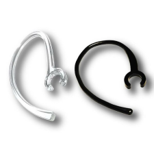  Bluetooth headset fülpánt kis átmérőjű bilinccsel 2db-os (átlátszó+fekete) audió kellék