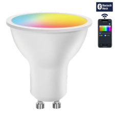Bluetooth MESH smart GU10 4.9W RGB+CCT izzó