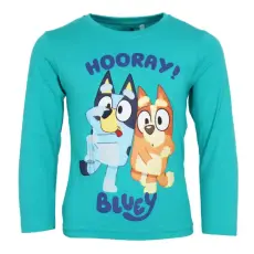 Bluey Hooray! Blue gyerek hosszú póló, felső 3 év / 98 cm