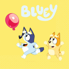 Bluey Joke szalvéta 16 db-os 33x33 cm party kellék