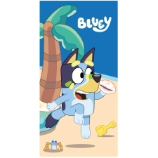 Bluey Seaside Play fürdőlepedő, strand törölköző 70x140 cm (Fast Dry) babatörülköző, kifogó