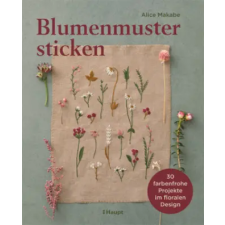  Blumenmuster sticken – Cornelia Panzacchi idegen nyelvű könyv