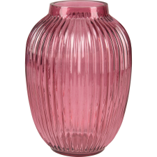 Blush Bordeaux váza üveg 26 cm x 18 cm átmérő lila dekoráció
