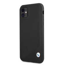 BMW Apple iPhone 11 BMW BMHCN61RCDPK Bőr Hátlap - Fekete tok és táska