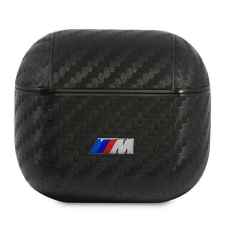 BMW BMA3WMPUCA AirPods 3 fekete PU Carbon M Collection tok fülhallgató, fejhallgató tok
