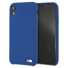 BMW BMHCI61MSILNA iPhone Xr kékszilikon M Collection keménytok tok és táska