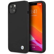 BMW BMHCP13MSILBK Apple iPhone 13 fekete hardcase Silicone Signature telefontok tok és táska
