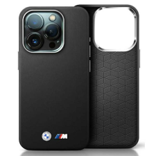 BMW BMHCP16S23PMWK M Smooth Full Wrapped Metal keménytok iPhone 16 - fekete tok és táska