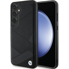 BMW BMHCS24M23RCGPK Samsung S24+ S926 Fekete Keménytok Signature Leather Crossing Lines (BMW000773) tok és táska