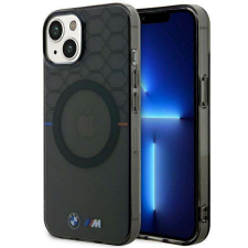 BMW BMHMP14SHGPK iPhone 14 6.1" szürke mintás MagSafe tok tok és táska