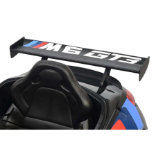 BMW BMW M6 GT3 fekete sportos akkumulátoros autó elektromos járgány