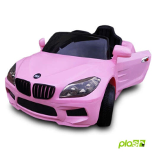 BMW Cabrio B14 - BMW hasonmás - elektromos kisautó - rózsaszín elektromos járgány