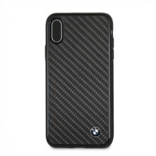 BMW Carbon Hardcase Apple iPhone X Tok - Fekete tok és táska
