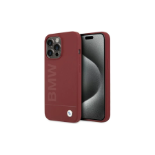 BMW Hardcase Silicone Big Logo Apple iPhone 15 Pro Max MagSafe Tok - Piros tok és táska