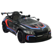 BMW M6 GT3 fekete 12V elektromos kisautó 3952 elektromos járgány