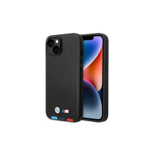 BMW MagSafe iPhone 14 Bőr Tok - Fekete (BMHMP14S22PTDK) tok és táska