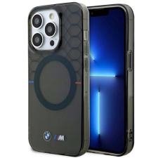 BMW mintás MagSafe tok iPhone 13 Pro Max - szürke tok és táska