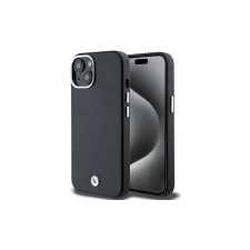 BMW Signature Wrapped Metal Apple iPhone 15 MagSafe Tok - Fekete tok és táska