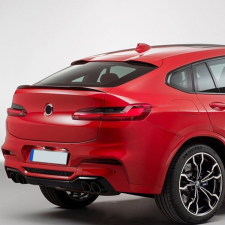 BMW X4 G02 2018+ Hátsó Légterelő Fényes Fekete AutoVision légterelő