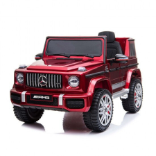BO Mercedes-Benz G63 AMG 105cm-es PIROS elektromos járgány