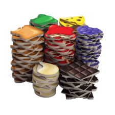BoardGameTables Bites: Double Bites társasjáték kiegészítő, angol nyelvű társasjáték
