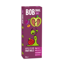 Bob Snail alma-szilva gyümölcstekercs (30 g) reform élelmiszer