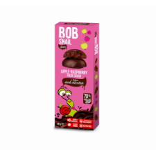 Bob Snail Bob Snail gyümölcs snack étcsokoládéban alma-málna 30 g reform élelmiszer