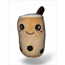 Boba Tejes Tea Plüss Párna több méret 25 cm - Barna plüssfigura