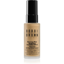 Bobbi Brown Mini Skin Long-Wear Weightless Foundation hosszan tartó make-up SPF 15 árnyalat Beige 13 ml smink alapozó