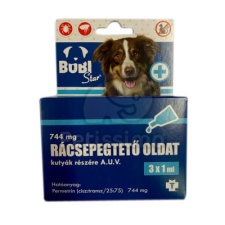 Bobi Star rácsepegtető oldat 3 db élősködő elleni készítmény kutyáknak