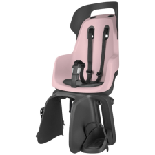 Bobike hátsó gyerekülés GO maxi, csomagtartóra szerelhető, pink kerékpáros kerékpáros gyermekülés