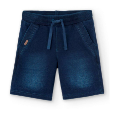 boboli Farmerkék koptatott puha bermuda short 12 év (152 cm)
