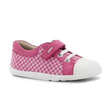 Bobux Rózsaszín mintás fehér orrú cipő - 25 (2-3 éves) gyerek cipő