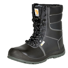  Bocanci de protectie S3, Berg, imblaniti, de iarna, din piele, cu bombeu metalic si lamela antiperforare, cu insertii reflectorizante, marimea 46