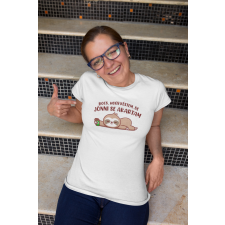  Bocs, hogy késtem fehér póló egyedi ajándék