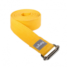 BODHI Asana jógaheveder fém csattal Szín: sáfrány jóga felszerelés