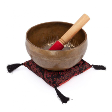 Bodhi Kézzel készült tibeti hangtál, Életfa gravírozással, 16 cm - Bodhi jóga felszerelés